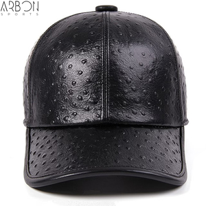Créez Votre Propre Nouvelle Collection : Casquettes en Cuir Noir Entièrement Personnalisables, Meilleur Fournisseur, Nouvelle Tendance, Prix de Gros, Haute Qualité - Product Image 4