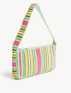 Bolso de Hombro de Moda con Cuentas Hechas a Mano en Varios Colores, Bordado Artístico Personalizable en Color y Tamaño, Exportaciones de Craftera - Product Image 5