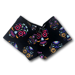 Shorts de Boxeadora para Mujer al por Mayor, Negros y Blancos con Estampado Tie-Dye, Suaves, Transpirables, de Algodón Elástico, para Descansar y Dormir, Ropa Interior Cómoda, OEM - Product Image 2