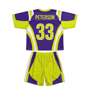 Ensemble de maillots de basket-ball sublimés personnalisés pour hommes, uniforme d'équipe violet et vert, kit en maille à manches courtes, fabriqué en usine, maillot spécial - Product Image 3