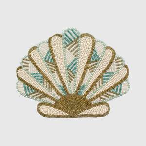 Beautiful Embroidered Seed Beads <b>Cup</b> Coaster Gift Collection Artistic Seed Beads Beaded Embroidery Coaster Home Accent - Product Image 2