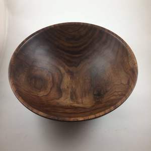 Bol en bois d'acacia rond pour salades, fruits, aliments, bol artisanal de haute qualité, bol en bois à vendre, style américain - Product Image 1