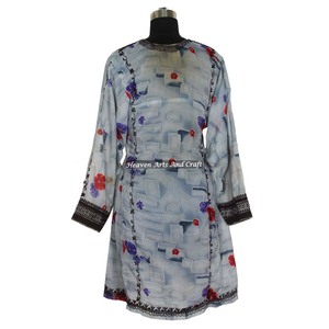 Vestido Tradicional Balochi Hecho a Mano Estilo Bohemio Único Vintage BDR066 - Product Image 2
