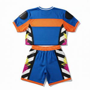 Uniforme de football américain de qualité supérieure, numéros personnalisés en twill, panneaux latéraux en spandex haute résistance pour une meilleure mobilité - Product Image 2