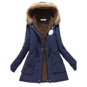 Chaqueta Parka para Mujer, para Condiciones Frías, Relleno de Algodón, Casual, Tallas Grandes, Deportiva, Impermeable y Resistente al Viento, Venta al Por Mayor - Product Image 3