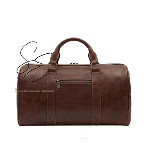 Western Cowhide <b>Leather</b> Duffle Bag Tooled Weekender Travel Bag Hair On Hide Overnight Handbag for <b>Women</b> <b>Holdall</b> Carryall Bag - Product Image 3