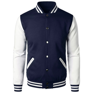 Veste universitaire en tissu de laine de qualité supérieure, style hip-hop, pour soirée, à manches longues, coupe classique, veste d'extérieur universitaire - Product Image 4