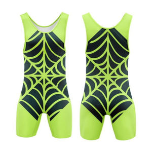 Singlet de Lucha Reversible Unisex, Compresión Elástica, Logotipo Personalizable, Perfecto para Equipos, Elegante, Duradero, Uniformes 100% Algodón - Product Image 1