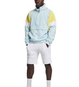 Veste coupe-vent d'hiver personnalisée de haute qualité motif respirant fermeture éclair en métal poignets élastiques col montant imperméable mince été - Product Image 4