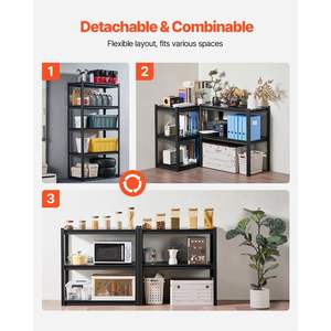 Étagères de rangement pour garage à 5 niveaux de 18 po x 36 po x 72 po h pour organiser votre espace - Product Image 5