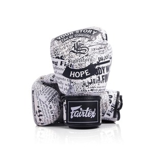 นวมชกมวย Fairtex x Fight Story คุณภาพสูงสุด นวมชกมวย Fairtex หนังแท้ นวมมวยไทยสำหรับฝึกซ้อม อุปกรณ์ชกมวยแบบสั่งทำ - Product Image 2