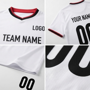 Uniforme de Fútbol Transpirable de Nuevo Estilo a Bajo Precio, 100% Poliéster, Ropa Deportiva de Alta Calidad con Colores y Logotipo Personalizados - Product Image 6