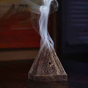 Vente en gros de brûleurs à bakhoor en bois faits à la main, porte-encens arabe, décoration traditionnelle pour la maison - Product Image 1