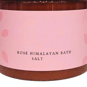Nouveaux sels de bain personnalisés pour la relaxation des pieds, sels de roche de l'Himalaya rose biologiques, cristaux naturels, étiquette privée - Product Image 2