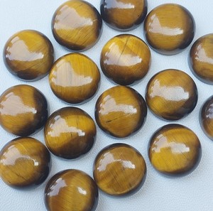 Lote de Cabujones de Ojo de Tigre Dorado Natural al por Mayor para la Fabricación de Joyas - Product Image 5