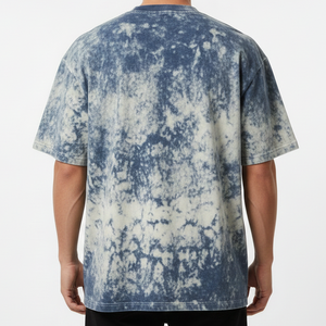Camiseta Streetwear con Lavado Ácido para Hombre - Gris Oscuro con Lavado Mineral - Corte Holgado - Construcción Duradera - Perfecta para Combinar en Conjuntos 2026 - Product Image 3