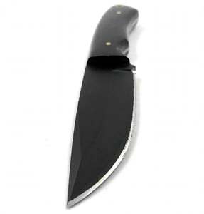 Outil utilitaire d'extérieur personnalisé en acier noir entièrement recouvert avec manche noir - Product Image 2