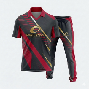 Ensemble d'uniformes de cricket unisexe 2026 – Maillot et short imprimés par transfert thermique pour équipe – Léger, durable et à séchage rapide - Product Image 5