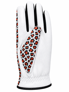 Gants de golf personnalisés en cuir véritable, impression personnalisée, paume souple, protection antidérapante, gants de golf Cabretta personnalisés pour femmes - Product Image 2