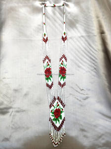 สร้อยคอลูกปัดแก้วที่ทันสมัยเหมาะกับวัยพร้อมการตกแต่งที่หลากหลายสำหรับชุดแฟชั่นทั้งหมด - Product Image 4