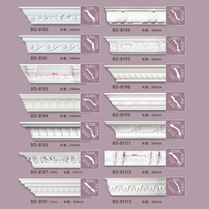 BD-84478 Chất lượng cao phong cách Châu Âu PU bọt trang trí cornice khung đúc Trần Đồng bằng bảng điều khiển đúc làm Polyurethane - Product Image 6