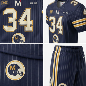 Uniforme de football américain 2026 personnalisé avec logo et nom d'équipe, impression par sublimation, haute élasticité, équipement d'entraînement et de match - Product Image 5