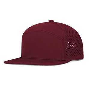 หมวกแก๊ปแบบ Snapback 6 แผง สีส้ม ยูนิเซ็กซ์ ระบายอากาศได้ดี ปรับขนาดได้ ปีกแบน สไตล์ลำลอง ใช้ได้ทุกฤดู ลายพราง ผ้าทั่วไป - Product Image 2