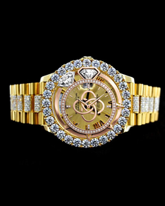 Premium Stainless Steel Moissanite <b>Diamond</b> <b>Watch</b> Men Luxury Fashion <b>Watch</b> - Product Image 1