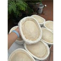 Cesta de Mimbre Ecológica Hecha a Mano para Fermentación de Pan, de Ninh Binh, para Hornear Pan