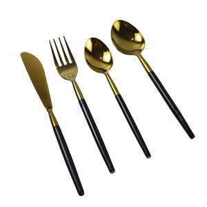 New Arrival Decorative Salad Server Handmade Salad Spoon Unique Gold Handle Home Kitchen and Restaurant Use for Sale - Product Image 2