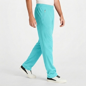Custom Men's Sports <b>Track</b> <b>Trousers</b> Lightweight Active Pants with Elastic Waist and Zipper Pockets for Training Fitness - Product Image 4