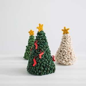 Motif Mini Sapin de Noël en Laine d'Agneau SEULEMENT - Product Image 6