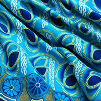 Kain Cetak Lilin Kain Katun Afrika Kain Ankara Kain Custom Kain Fashion Kain Gaun Tekstil Pakaian Grosir Ekspor