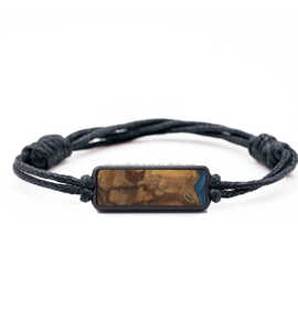 Pulsera de Madera y Resina Rectangular Personalizada con Dijes, Estilo Único y Moderno de la India, Joyería de Moda 2024, Unisex - Product Image 3