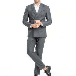 Blazer décontracté personnalisable en velours côtelé pour homme, fermeture simple boutonnage, faible MOQ, impression de logo, blazers en velours côtelé - Product Image 2