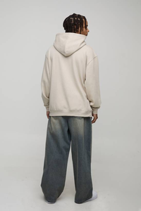 Sudadera con Capucha de Felpa Gruesa de Algodón 100% de Alta Calidad con Estampado por Transferencia de Calor Personalizado para Hombre - Product Image 5