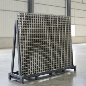 [APEC] Panneau de treillis soudé en acier inoxydable à mailles carrées, fil de 3 mm / 5 mm, 1220x2440 mm, plaque à grille carrée - Product Image 2