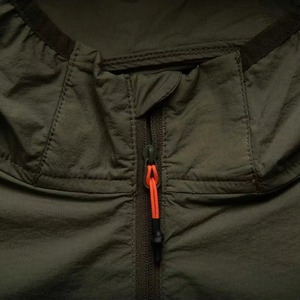 Chaqueta con Capucha de Alta Calidad, Transpirable, para Verano, con Parches, para Exteriores, Unisex, con Cremallera Personalizada, Estampado, Poliéster, Anorak - Product Image 5