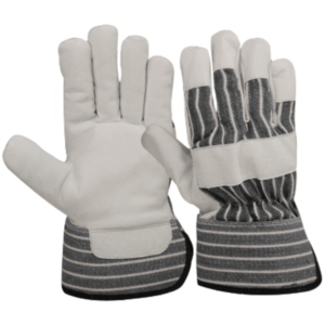 Gants de sécurité industriels en cuir de mouton pleine fleur haute performance, certification CE, épaisseur 11 oz, avec manchette de sécurité pour - Product Image 6