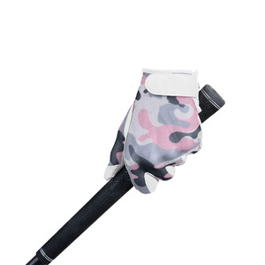 Gants de golf pour hommes en cuir de mouton de qualité supérieure Nayab Industries, blancs, antidérapants, avec design camouflage sublimé, robustes pour l'extérieur - Product Image 3