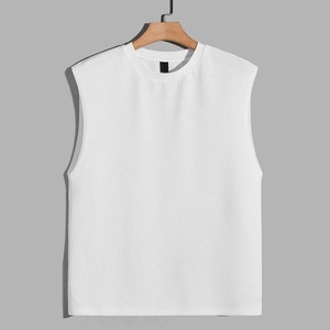 Débardeurs en polyester pour hommes, design tendance, vente chaude, vêtements de sport pour musculation, sur mesure, collection 2026 - Product Image 2
