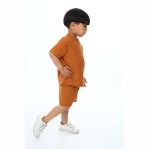 Ensembles de vêtements d'été pour garçons, t-shirt et short, style sport, deux pièces - Product Image 5
