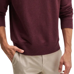 Sudadera de hombre con media cremallera, mezcla de algodón suave, jersey informal deportivo para gimnasio, entrenamiento, correr, actividades al aire libre - Product Image 5