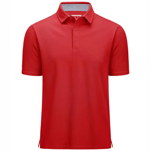 เสื้อเชิ้ตผู้ชายขายส่ง ไซส์ใหญ่ ทรงปกติ สีพื้น ผ้าแคนวาส แห้งเร็ว รับทำโลโก้ ปรับแต่งสีและขนาดได้ - Product Image 3