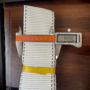 Cinta de Poliéster de Alta Resistencia de Fábrica en Vietnam, 75 cm, Cinta Industrial de Alta Resistencia, OEM, Rollos de Cinta de Poliéster con Capacidad de 9 Toneladas - Product Image 1