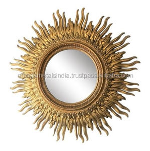 2026 Metal Frame <b>Round</b> Wall <b>Mirror</b> <b>Gold</b> Modern Luxury Glass Customized Design Top Manufacturer - Product Image 5