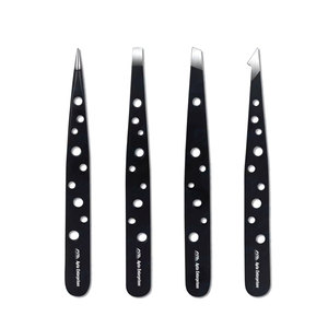 Pinzas para Cejas y Pestañas Personalizadas con Logotipo, Pinzas Profesionales de Acero Inoxidable al por Mayor - Product Image 1