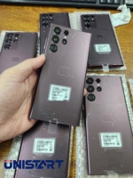 Smartphone Samsung S22 Ultra Versi AS Original Terbuka, Ponsel Berkualitas Tinggi 5G S22 S22 Plus S21 ULTRA
