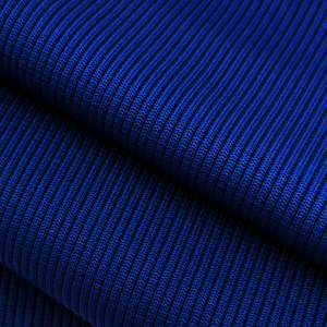 Tela de Punto Acanalado de Poliéster/Spandex de Diseño Único para Camisetas de Yoga - Product Image 5