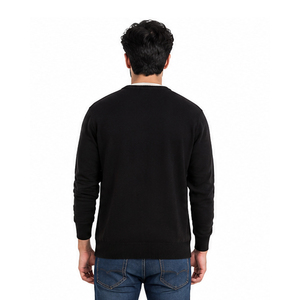 Sweat-shirt à capuche pour homme en molleton 100% coton de haute qualité, coupe oversize, col rond, imprimé logo, essentiel pour la saison d'automne - Product Image 3